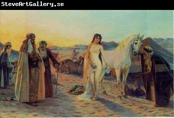 unknow artist Arab or Arabic people and life. Orientalism oil paintings 101